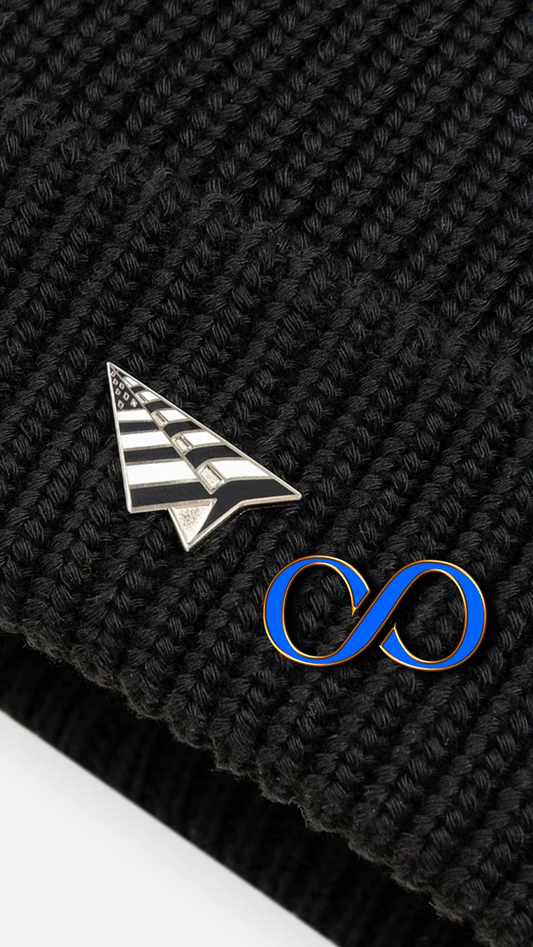 Blue Infinity Pin